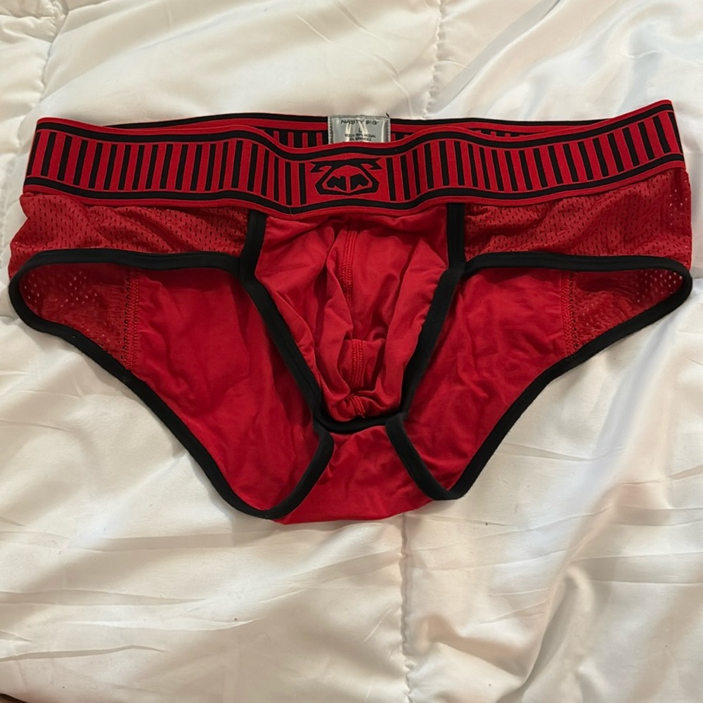 Nasty Pig red brief, L